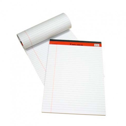 Sinarline Legal Pad White A4 Size