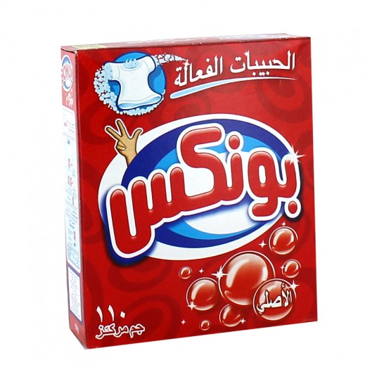 بونكس – مسحوق الغسيل للغسالات العادية " عطر أصلي " 110 جم